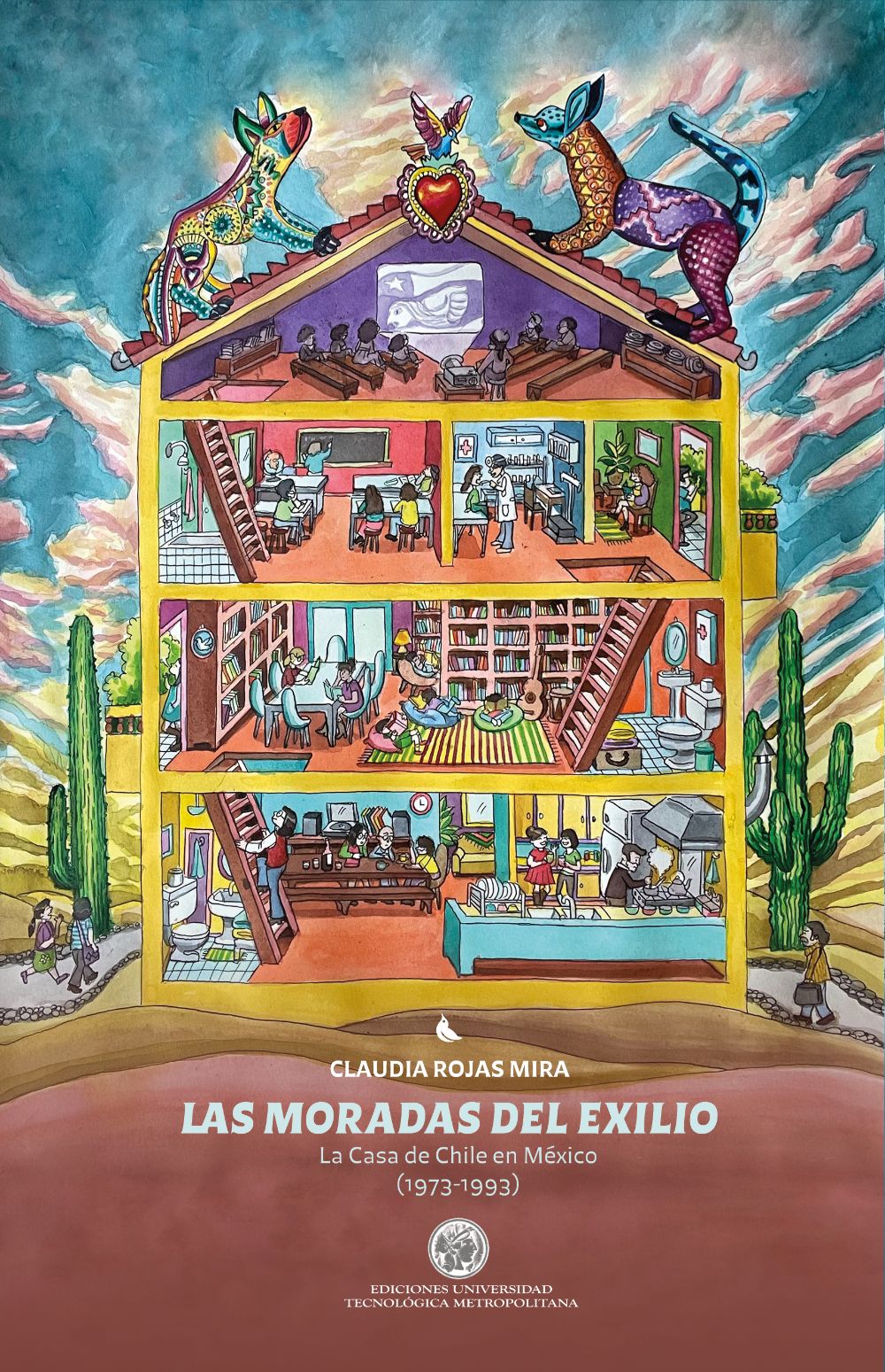 El libro "La Casa de Chile en México (1973-1993)" de Claudia Fedora Rojas, que cuenta con una primera edición de la UNAM y una segunda por la UTEM de Chile, también estará en FILUNI. 